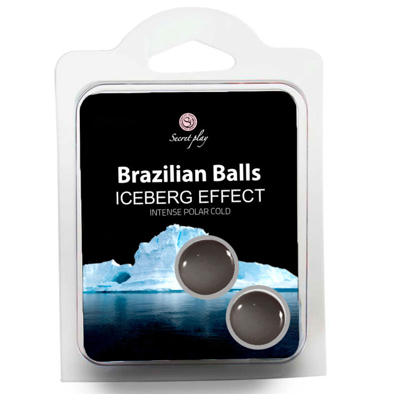 SECRET PLAY Iceberg Effect Brazilian Balls, 2 pezzi