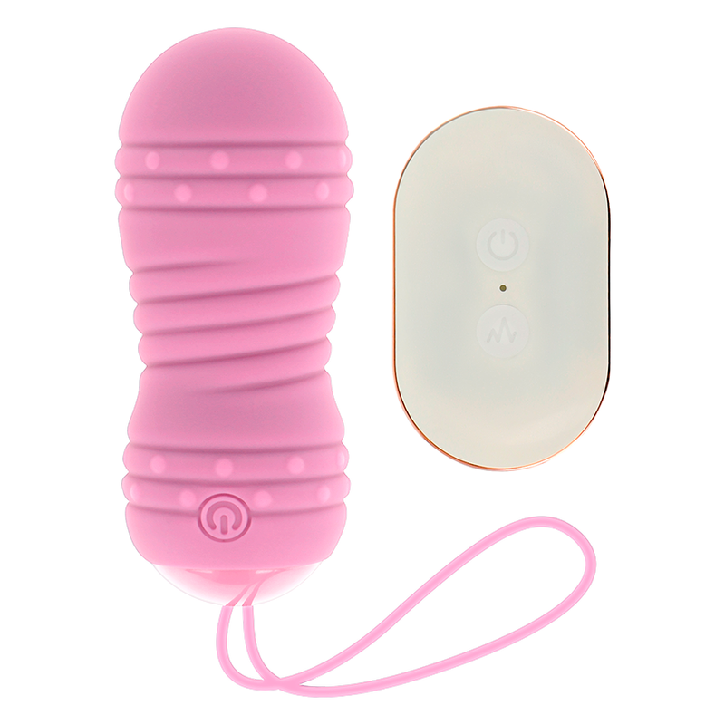 OHMAMA uovo vibrante con telecomando, rosa