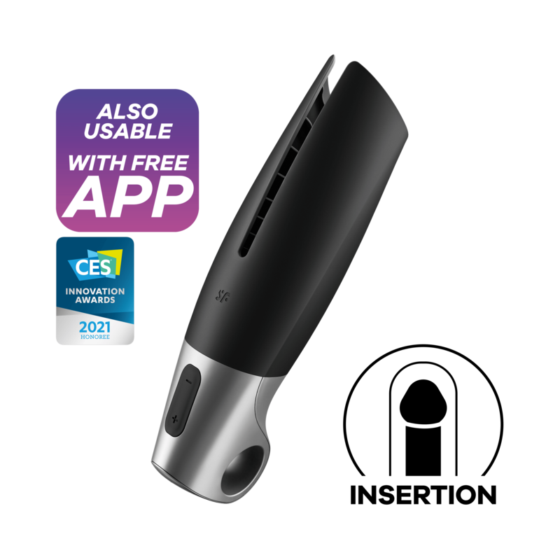 Masturbatore Satisfyer Power con 14 programmi di vibrazione