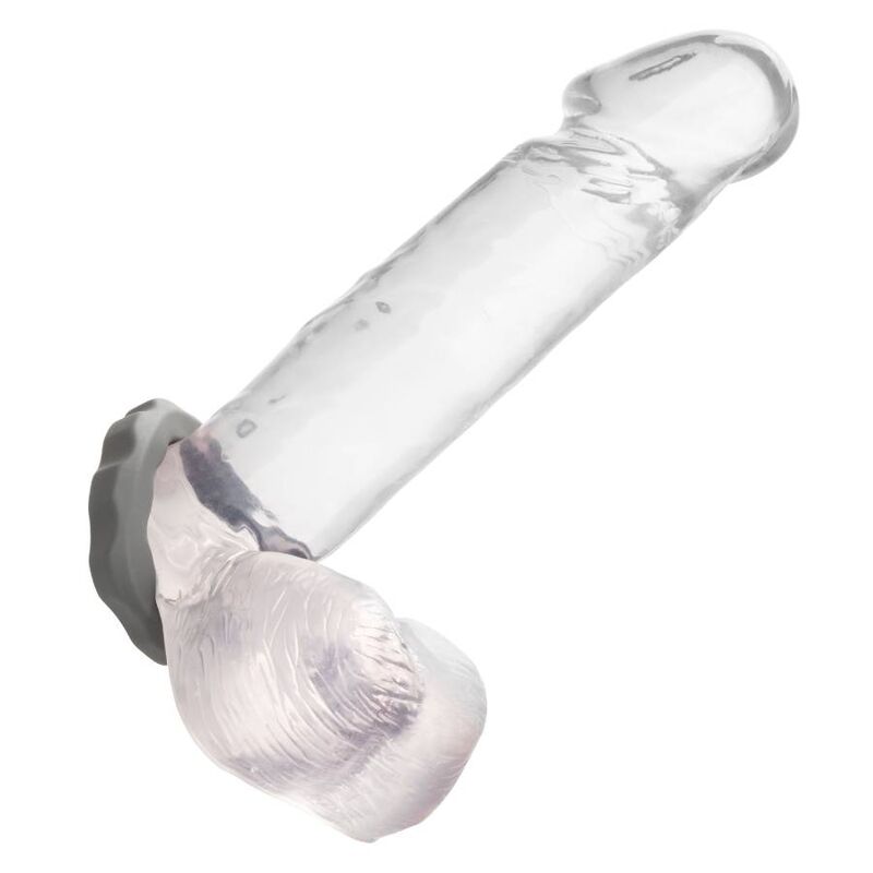 Anello per pene CalExotics Alpha senza vibrazione, grigio