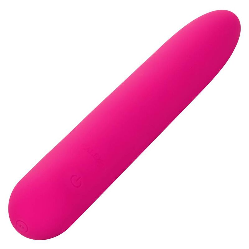 Minivibratore CalExotics Bliss in silicone liquido, rosa