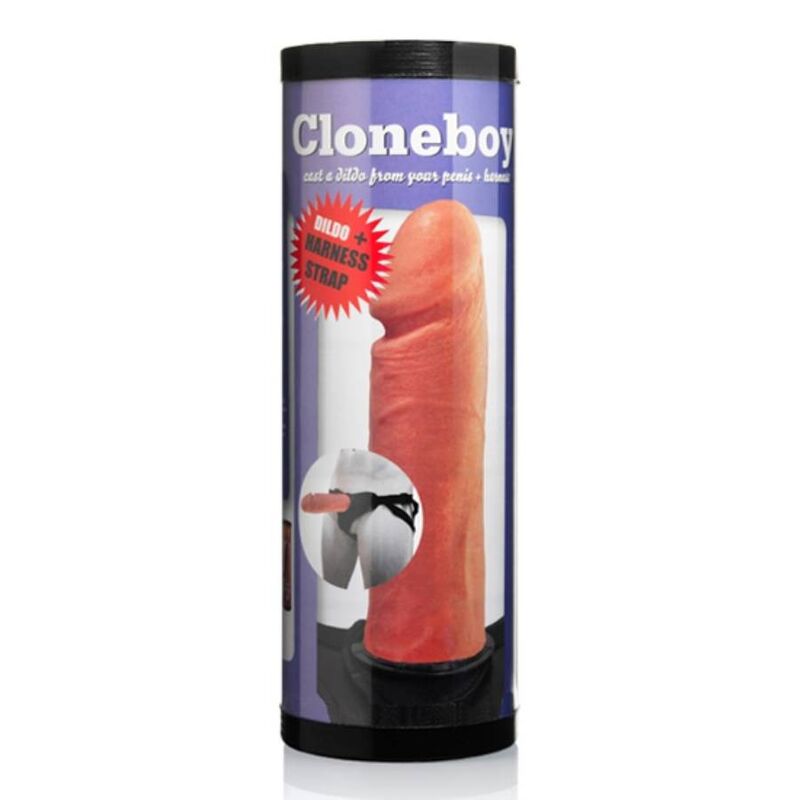Set dildo CLONEBOY con fascia harness
