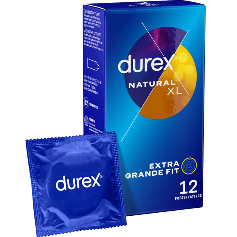 Preservativi Durex Natural XL, 12 pezzi