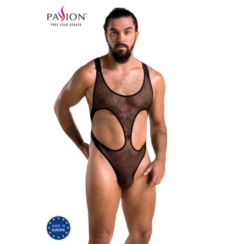 Body intimo PASSION MEN Leon, nero, L/XL