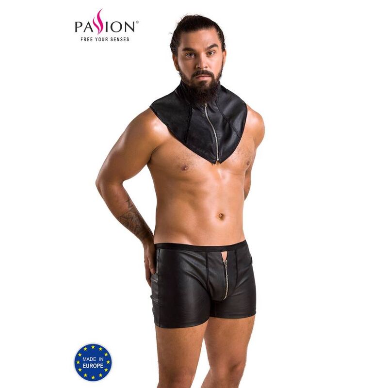 Completo intimo maschile nero PASSION MEN Edward Black