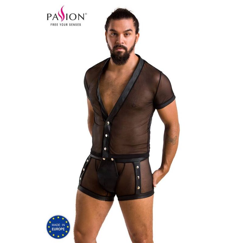 Set di lingerie maschile PASSION MEN Michael, nero, L/XL