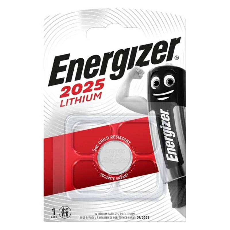 Pila a bottone CR2025 3 V a lunga durata per orologi e telecomandi ENERGIZER