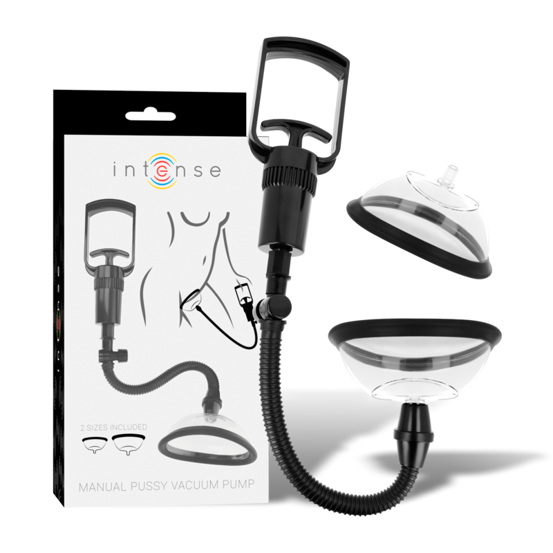Pompa vaginale manuale INTENSE con due accessori