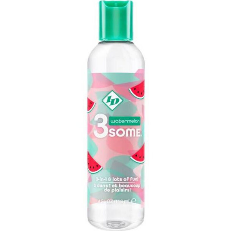 ID 3SOME lubrificante aromatizzato all’anguria, 4 fl oz