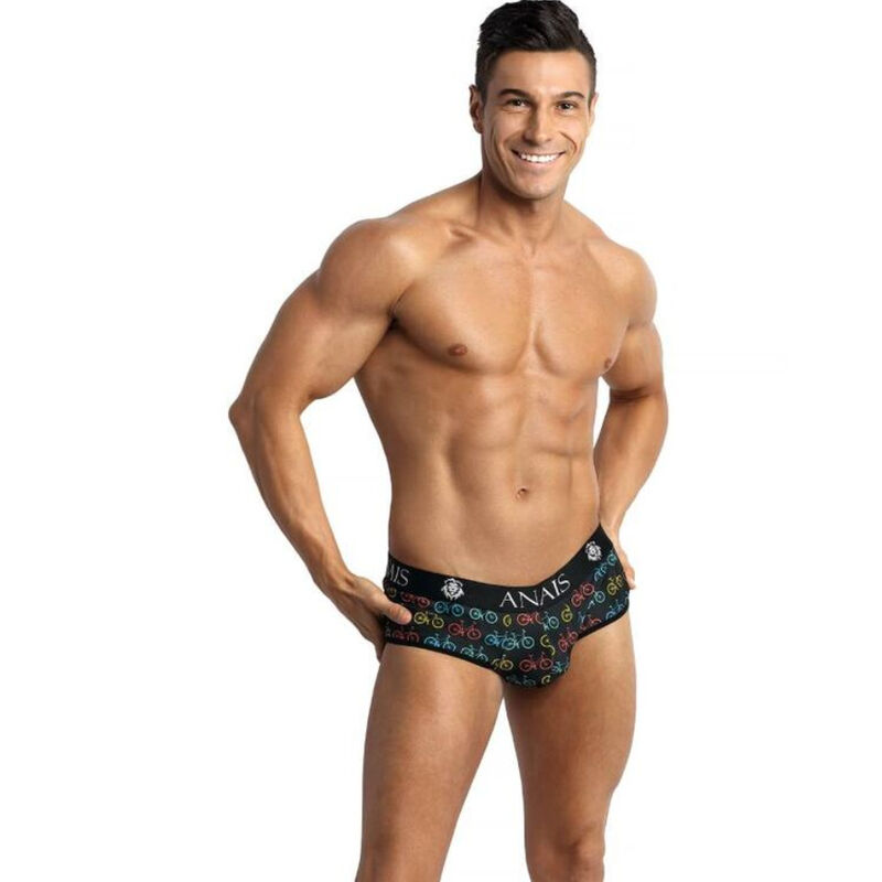 Jockstrap bikini con retro aperto e tessuto elasticizzato ANAIS MEN