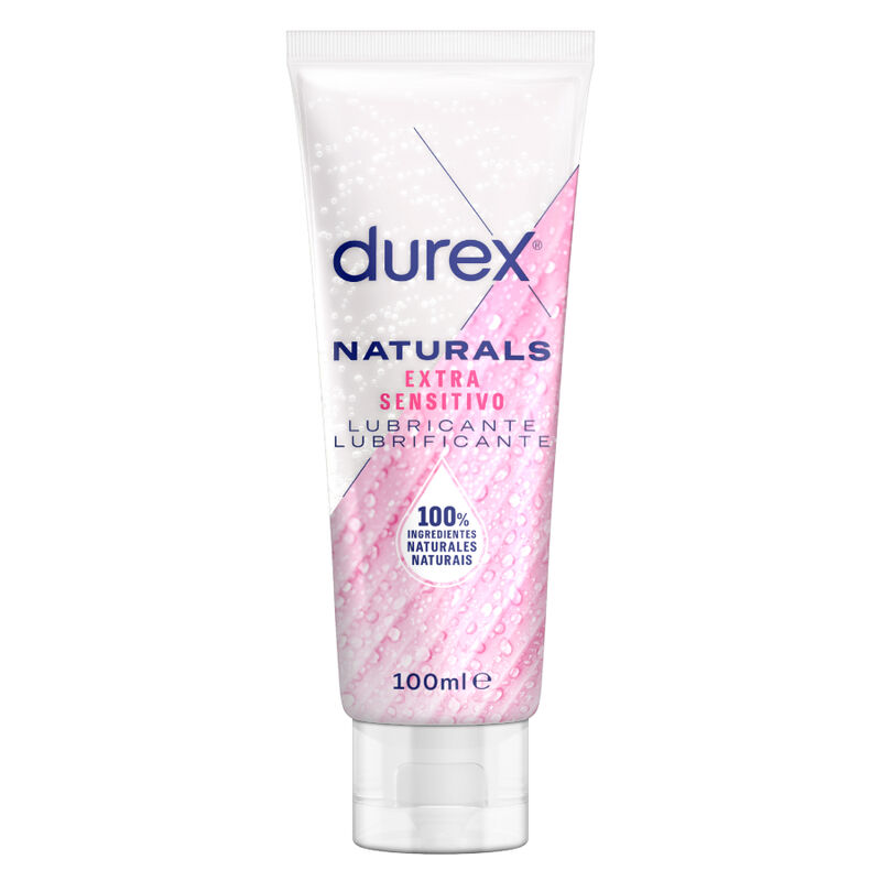 Durex Naturals Extra Sensitive lubrificante a base d’acqua, 100 ml