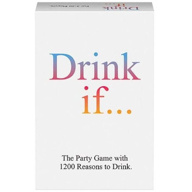 KHEPER GAMES Drink If, gioco alcolico in inglese con dado