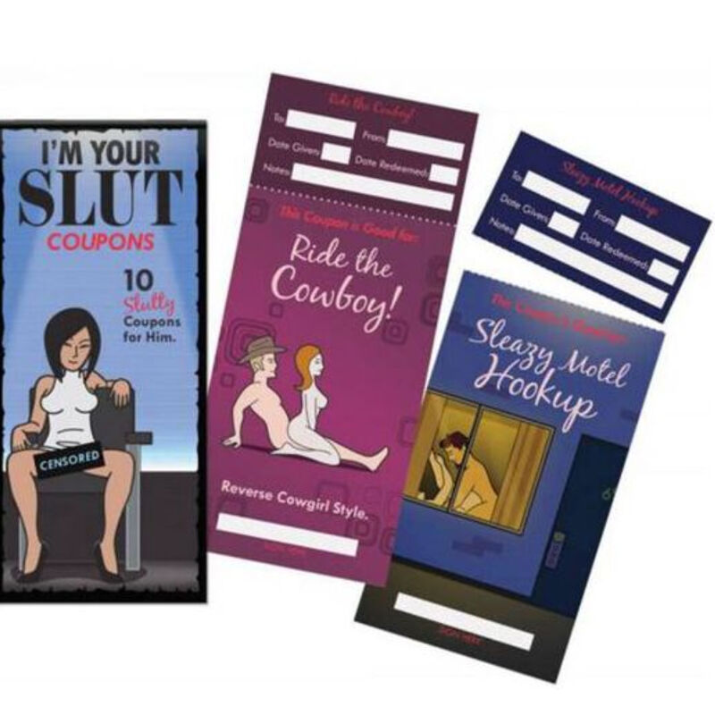KHEPER GAMES I’m Your Slut Coupons, 10 coupon in inglese