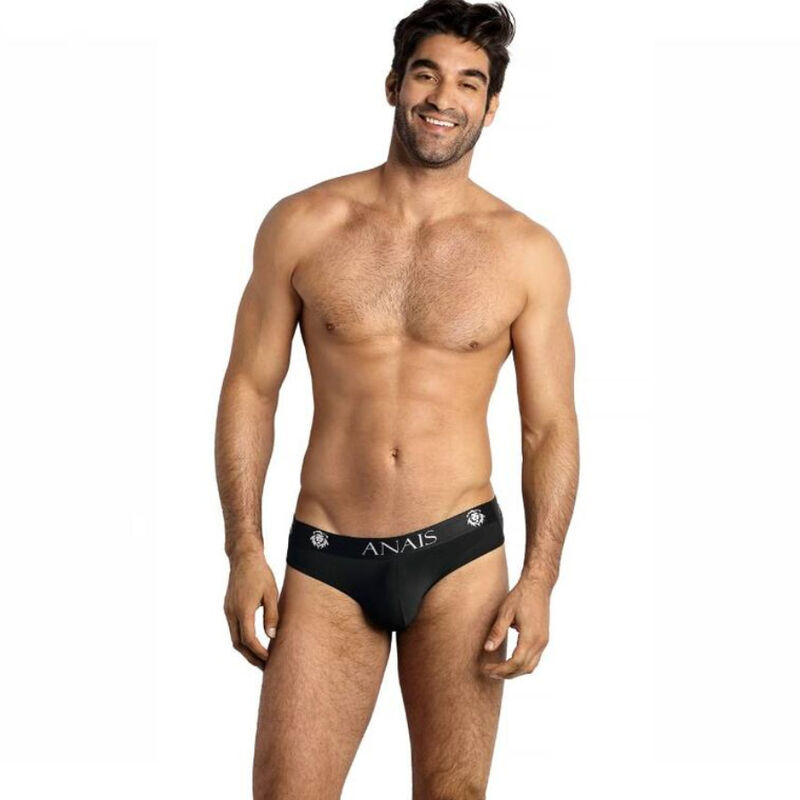 Slip da uomo in microfibra petrolio con fascia elastica ANAIS LUXURY LINGERIE