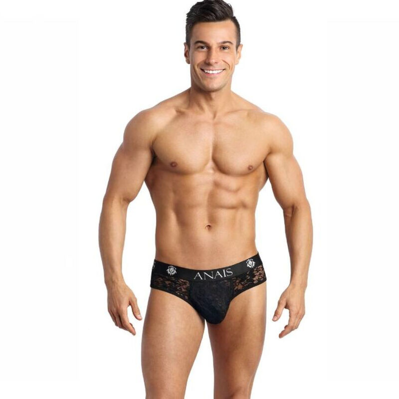 Perizoma da uomo in pizzo delicato con fascia elastica per il massimo comfort ANAIS