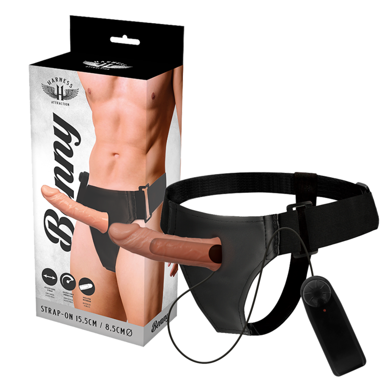 Harness Attraction Benny prolungatore per pene con imbracatura e vibratore