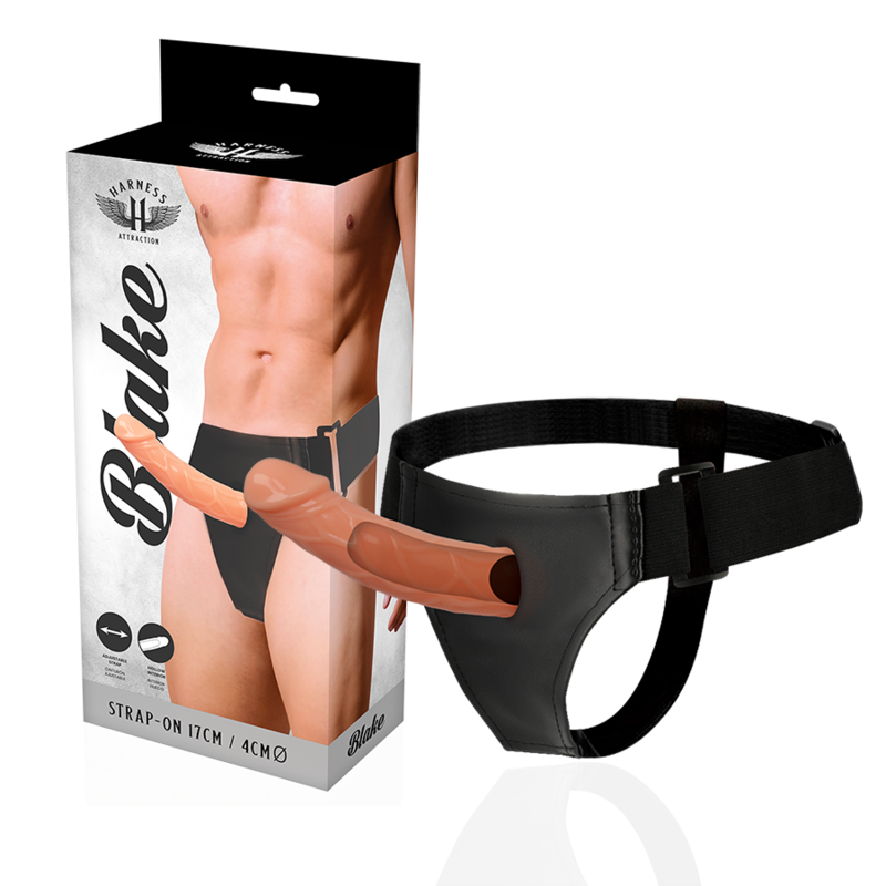 Harness Attraction Blake prolungatore del pene cavo con imbracatura