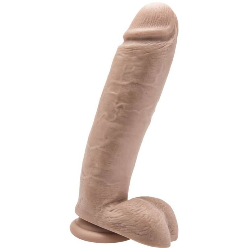 Dildo GET REAL con testicoli, color carne, 25,5 cm