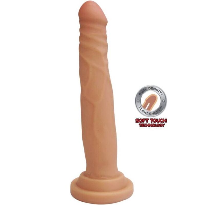 Dildo GET REAL Dual Density da 19 cm con ventosa