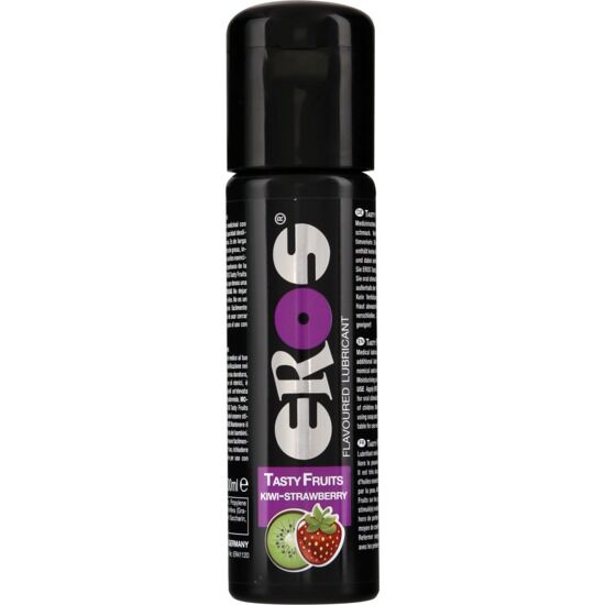 EROS Tasty Fruits gel lubrificante al gusto di kiwi e fragola, 100 ml
