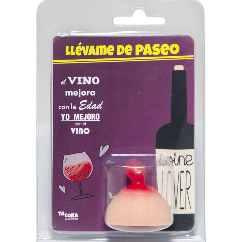 Tappo per bottiglia di vino TALOKA a forma di seno