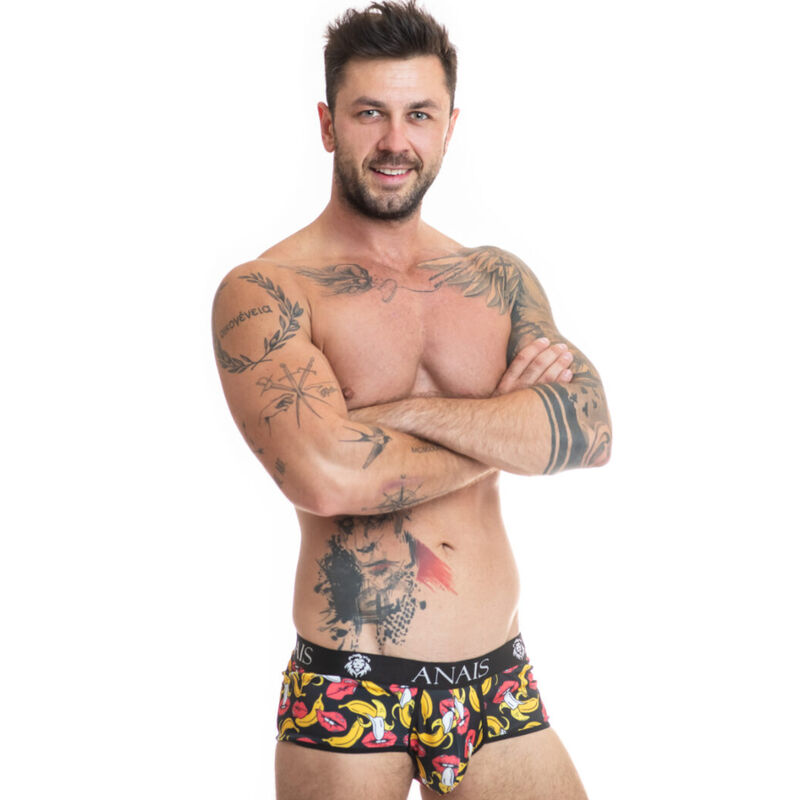 Slip in lycra con stampa di banane, sportivi, aderenti e comodi ANAIS LUXURY LINGERIE