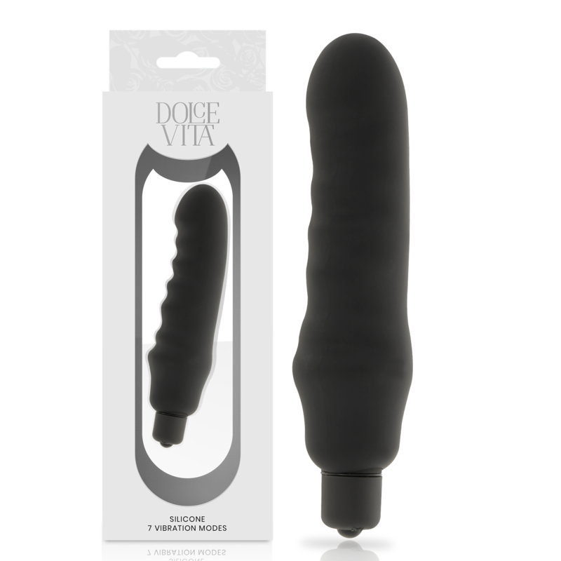 Dolce Vita Genius vibratore per il clitoride con guaina in silicone rimovibile
