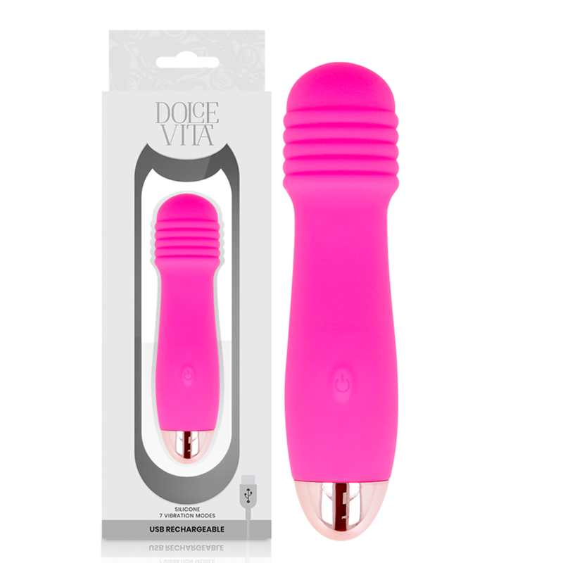 Mini vibratore Dolce Vita Three, rosa