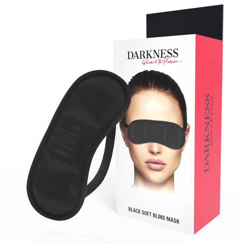 Mascherina per gli occhi DARKNESS in raso nero