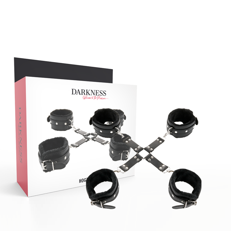 Manette DARKNESS per mani e piedi, nere