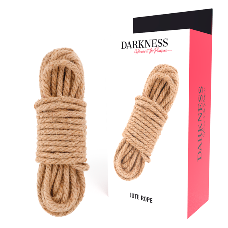 DARKNESS Japanese Rope, corda da bondage in juta, 10 m