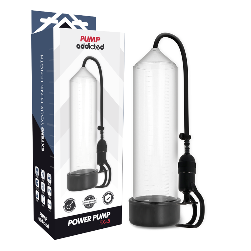 Pompa per pene PUMP ADDICTED RX5