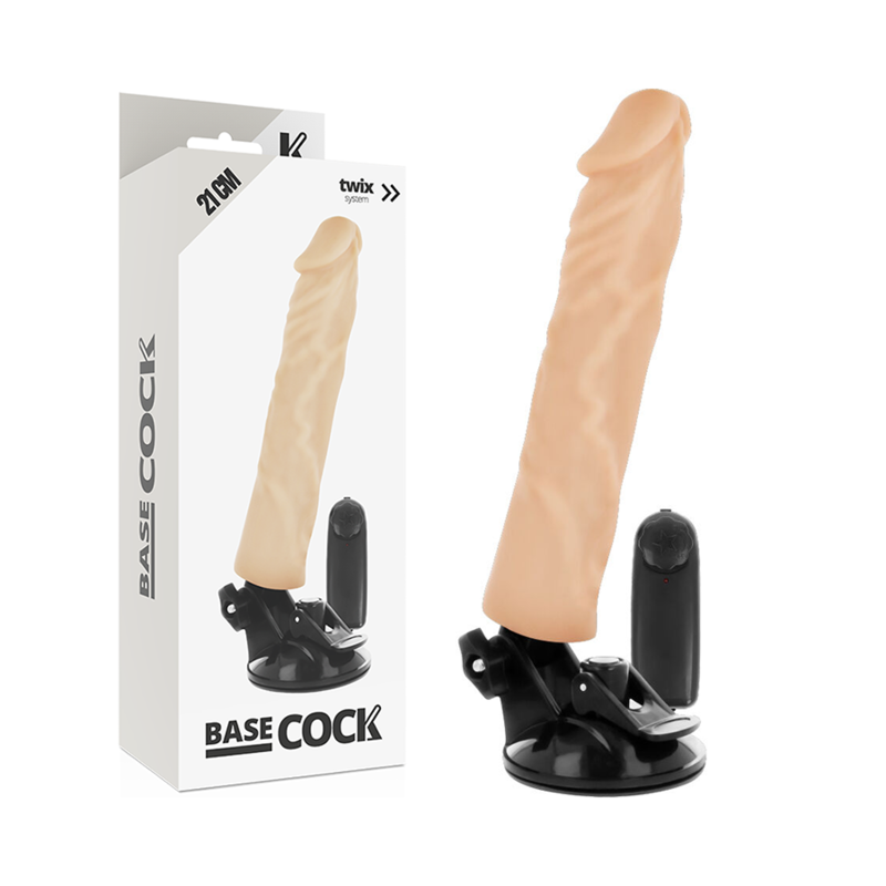 BASECOCK vibratore realistico con telecomando
