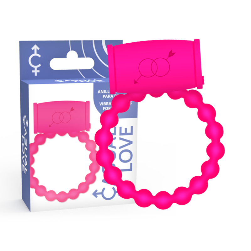 CASUAL LOVE Ring 25 Pink, anello fallico flessibile