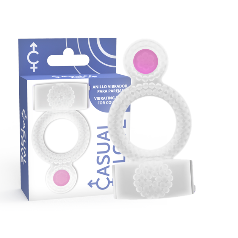 CASUAL LOVE Double Pleasure anello vibrante per pene