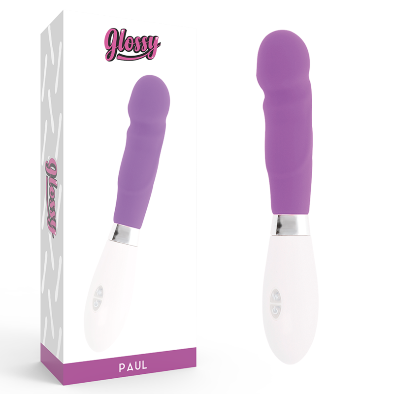 Vibratore per il punto G GLOSSY Paul, viola