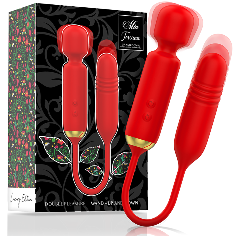 MIA Toscana Double Pleasure Wand con movimento automatico