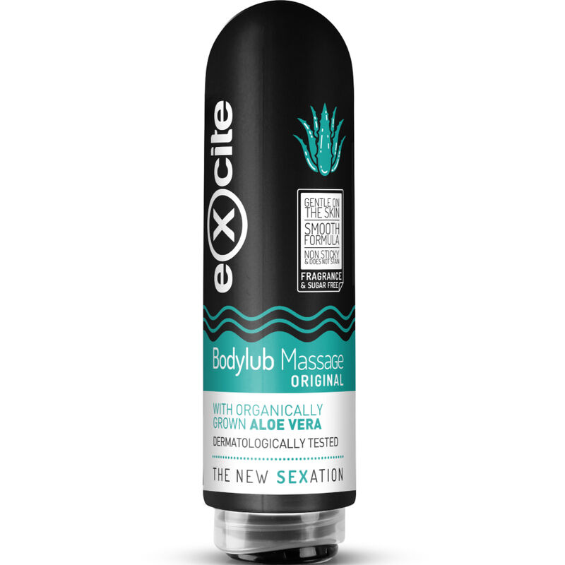 EXCITE Bodylub Massage Original gel da massaggio all’aloe vera 200 ml