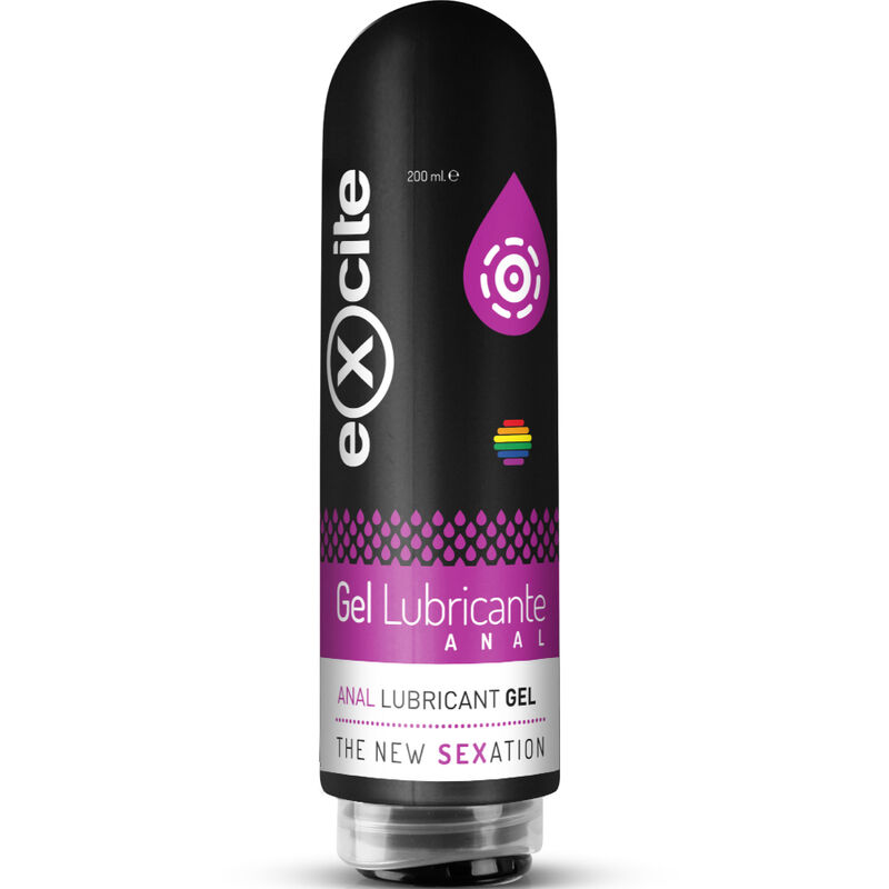 Gel lubrificante anale EXCITE al profumo di fragola, 200 ml