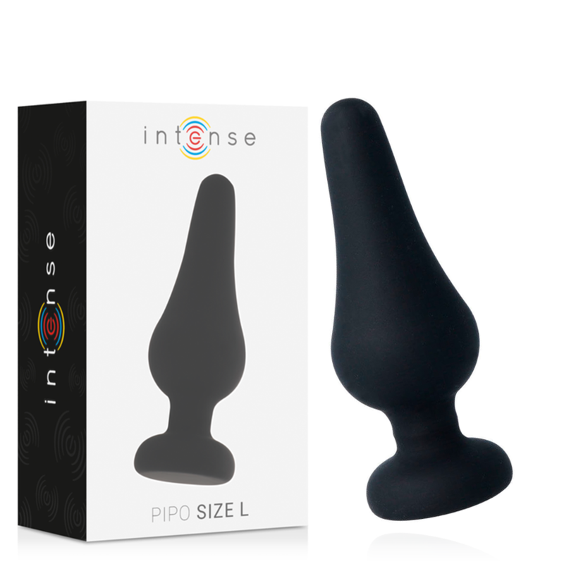 INTENSE Pipo plug anale in silicone, 13 cm