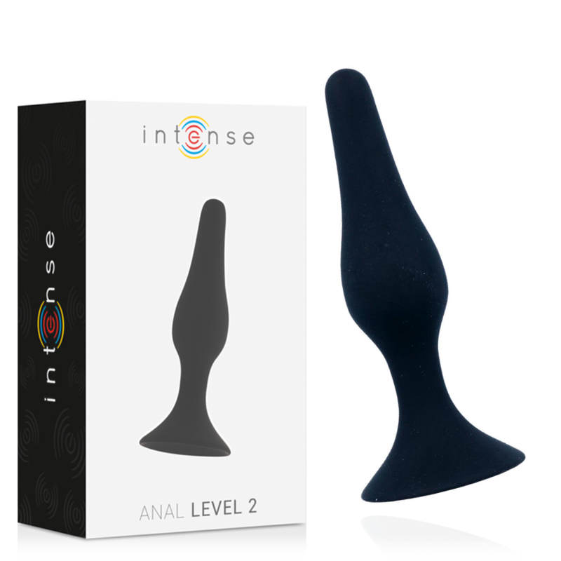 INTENSE Anal Level 2 plug anale in silicone, 11,5 cm