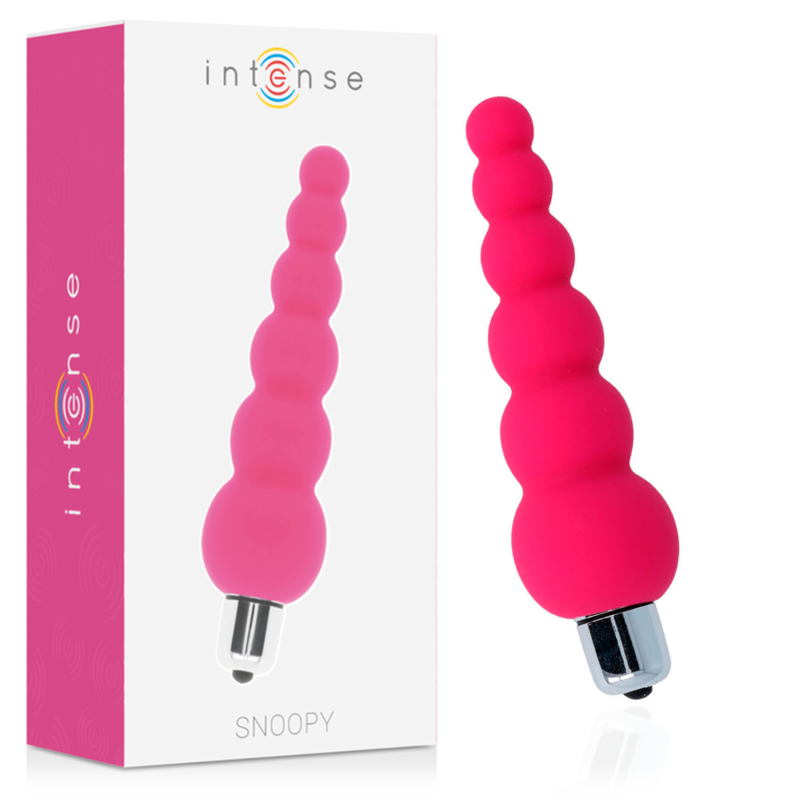 INTENSE Snoopy vibratore anale con 7 modalità di vibrazione, rosa