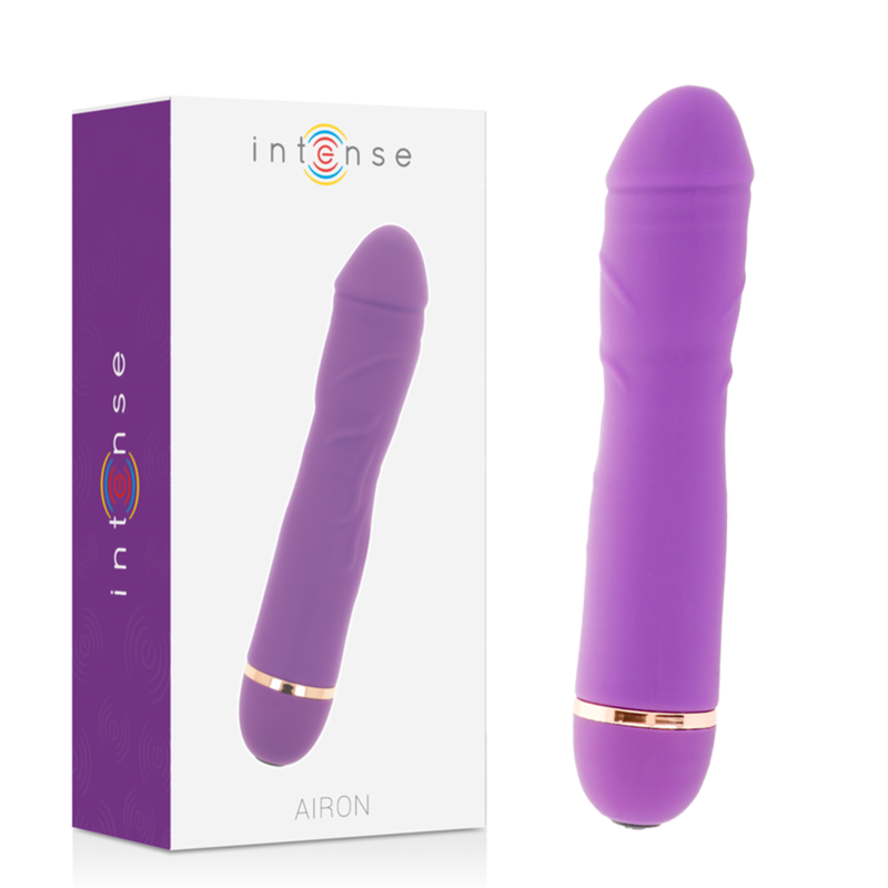 Vibratore in silicone INTENSE Airon, color lilla