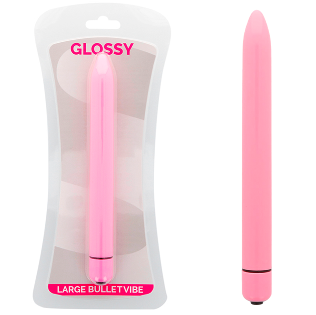Minivibratore GLOSSY Slim rosa