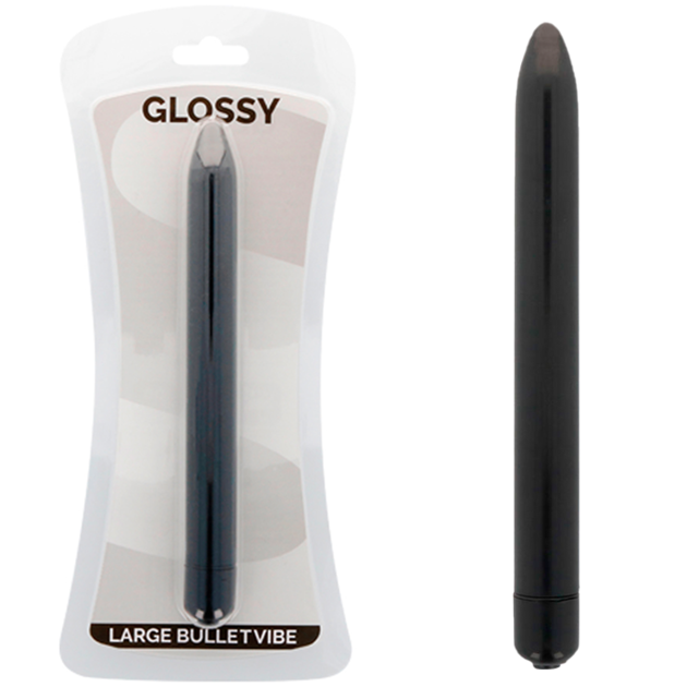 Minivibratore GLOSSY Slim nero