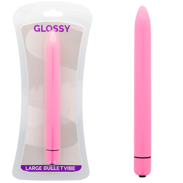 GLOSSY Slim minivibratore Deep Rose