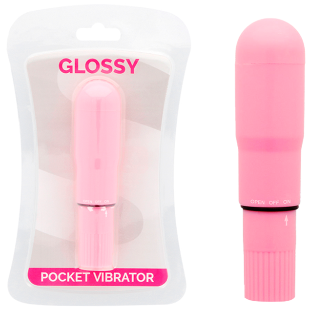 Minivibratore GLOSSY Pocket, rosa