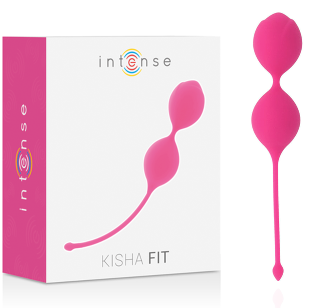 Palline vaginali INTENSE Kisha Fit in silicone, fucsia