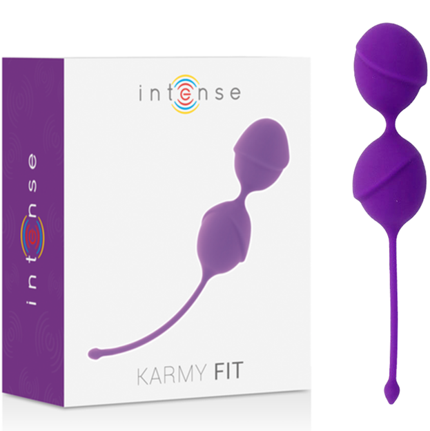 INTENSE Karmy Fit palline per il pavimento pelvico in silicone, lilla