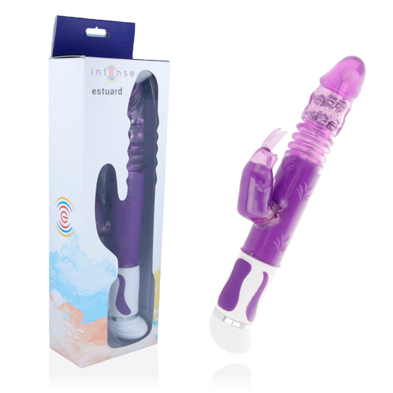 Vibratore rotante INTENSE Estuard Up&Down, color lilla